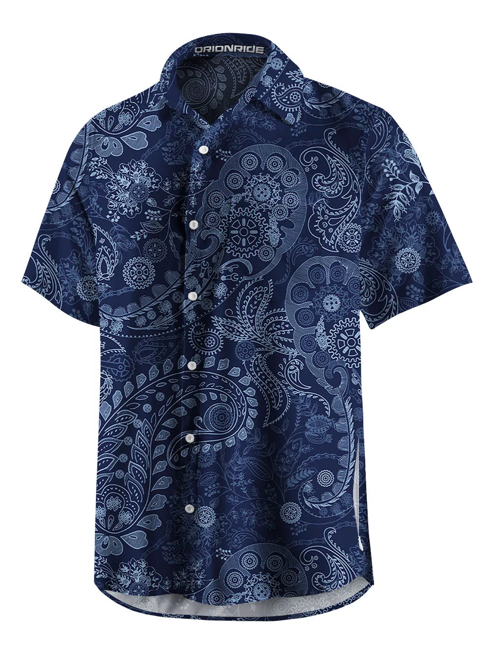 Orionride Gear Cashew Stamen Zipper Pockets Ultra Lightweight Short Sleeves Gravel Shirt sold by Orionride product image thumbnail 3