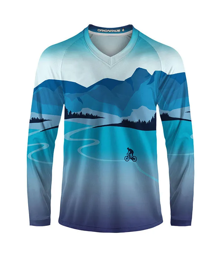 Orionride Mountain Biking Long Sleeve Downhill Jersey sold by Orionride product image thumbnail 2