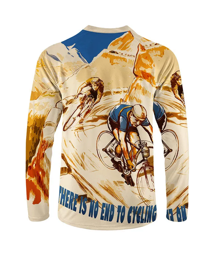 Orionride Chasing The Race Long Sleeve Downhill Jersey sold by Orionride product image thumbnail 3