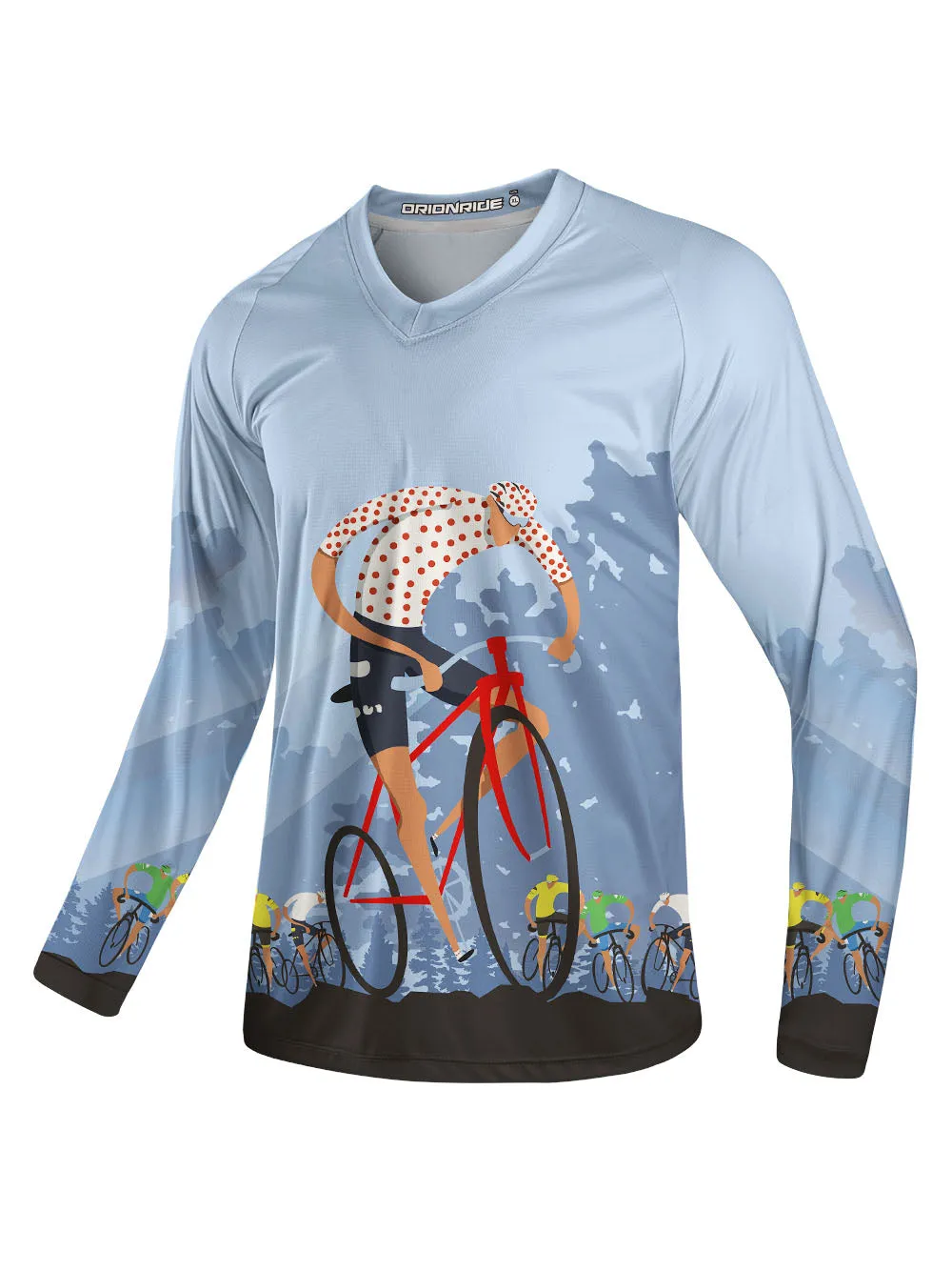 Orionride Passionate Team Long Sleeve Downhill Jersey sold by Orionride