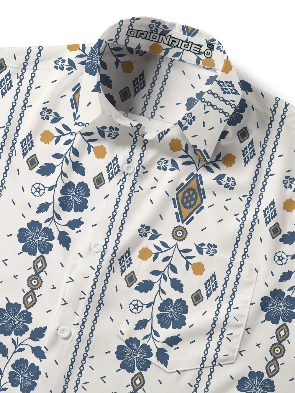 Orionride Gear Mural Zipper Pockets Ultra Lightweight Short Sleeves Gravel Shirt sold by Orionride product image thumbnail 5