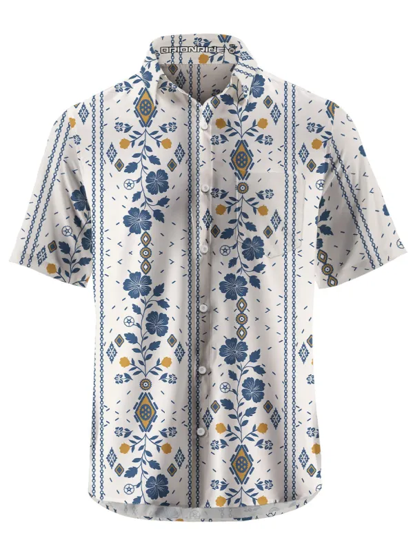 Orionride Gear Mural Zipper Pockets Ultra Lightweight Short Sleeves Gravel Shirt sold by Orionride