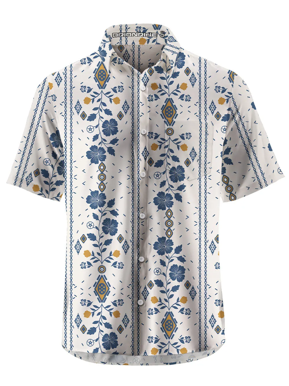 Orionride Gear Mural Zipper Pockets Ultra Lightweight Short Sleeves Gravel Shirt sold by Orionride