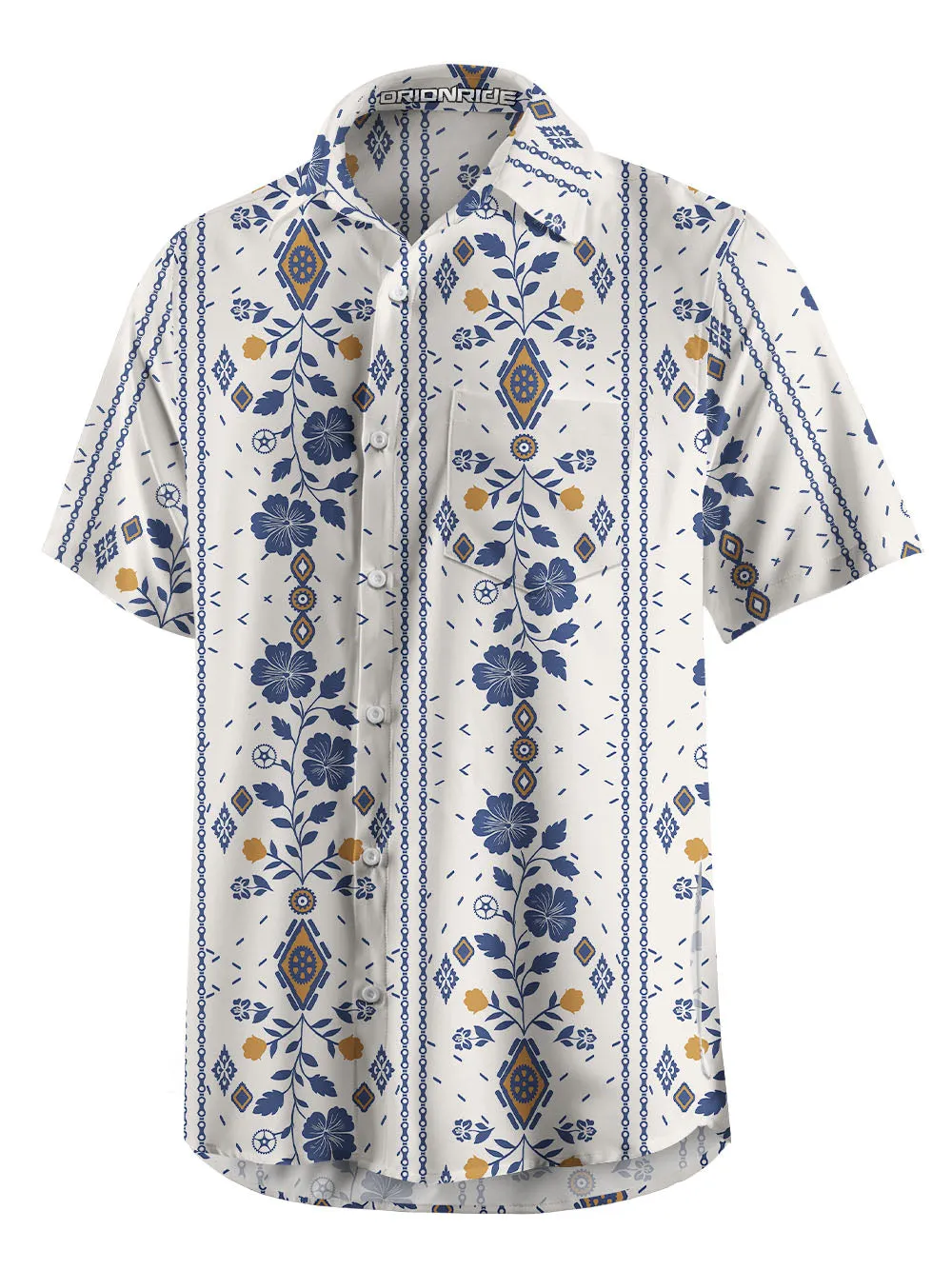 Orionride Gear Mural Zipper Pockets Ultra Lightweight Short Sleeves Gravel Shirt sold by Orionride product image thumbnail 3