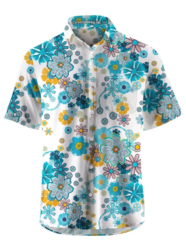 Orionride Elegant And Refined Zipper Pockets Ultra Lightweight Short Sleeves Gravel Shirt sold by Orionride