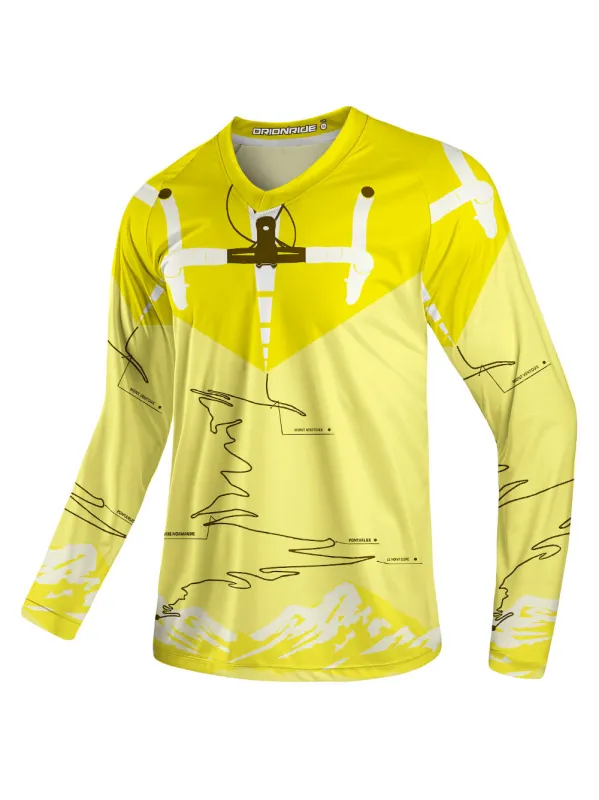 Orionride Roadmap Long Sleeve Downhill Jersey sold by Orionride