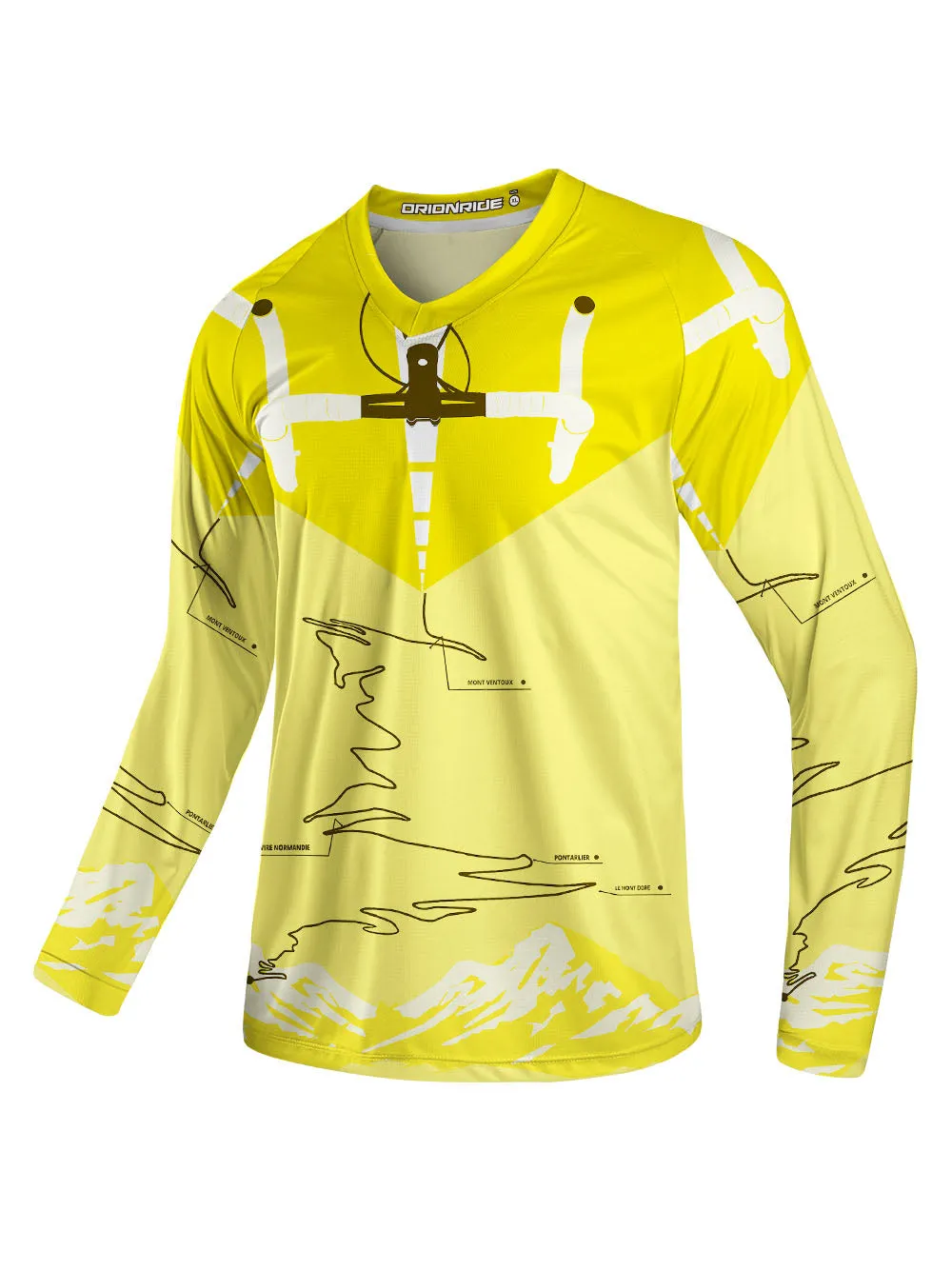 Orionride Roadmap Long Sleeve Downhill Jersey sold by Orionride
