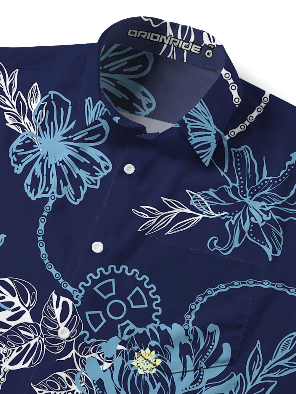 Orionride Gear Center Zipper Pockets Ultra Lightweight Short Sleeves Gravel Shirt sold by Orionride product image thumbnail 5