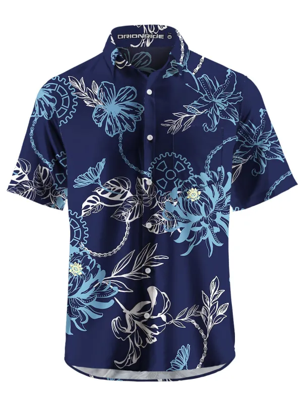 Orionride Gear Center Zipper Pockets Ultra Lightweight Short Sleeves Gravel Shirt sold by Orionride