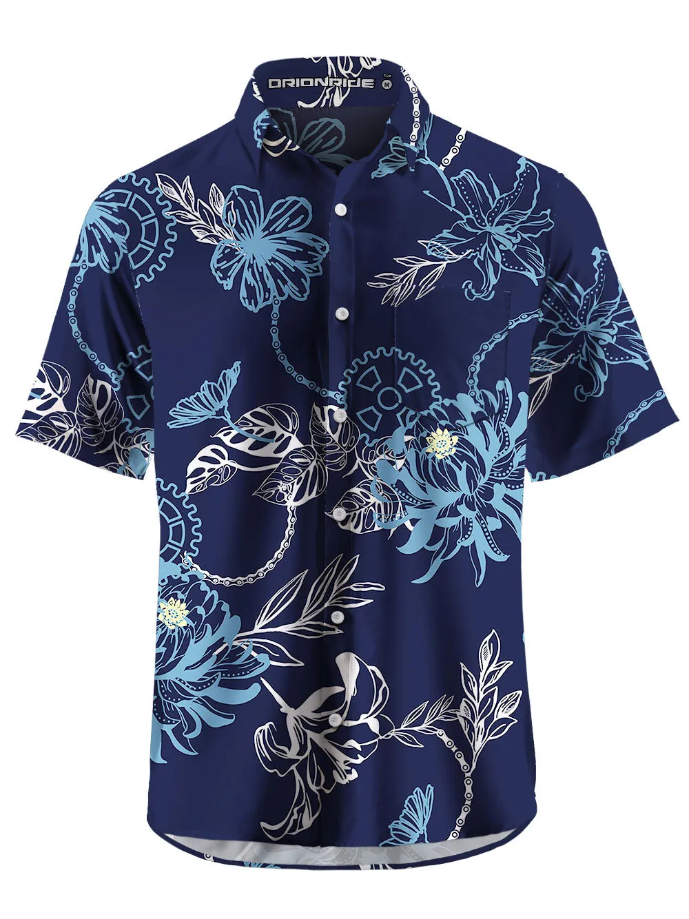 Orionride Gear Center Zipper Pockets Ultra Lightweight Short Sleeves Gravel Shirt sold by Orionride