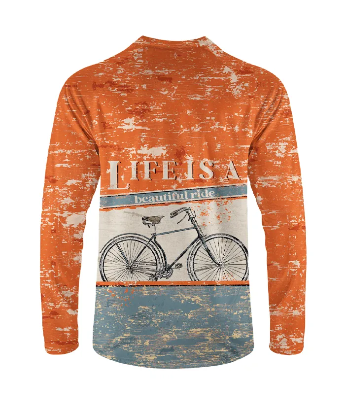 Orionride Beautiful Ride Long Sleeve Downhill Jersey sold by Orionride product image thumbnail 3