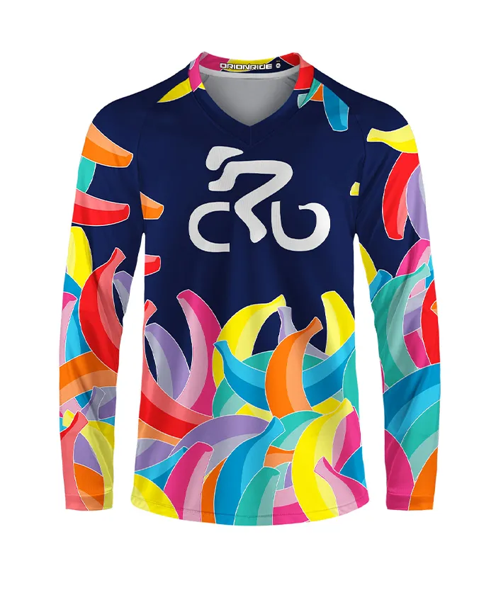 Orionride Champion Banana Long Sleeve Downhill Jersey sold by Orionride product image thumbnail 2