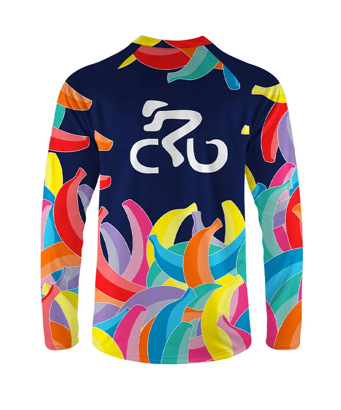 Orionride Champion Banana Long Sleeve Downhill Jersey sold by Orionride product image thumbnail 3