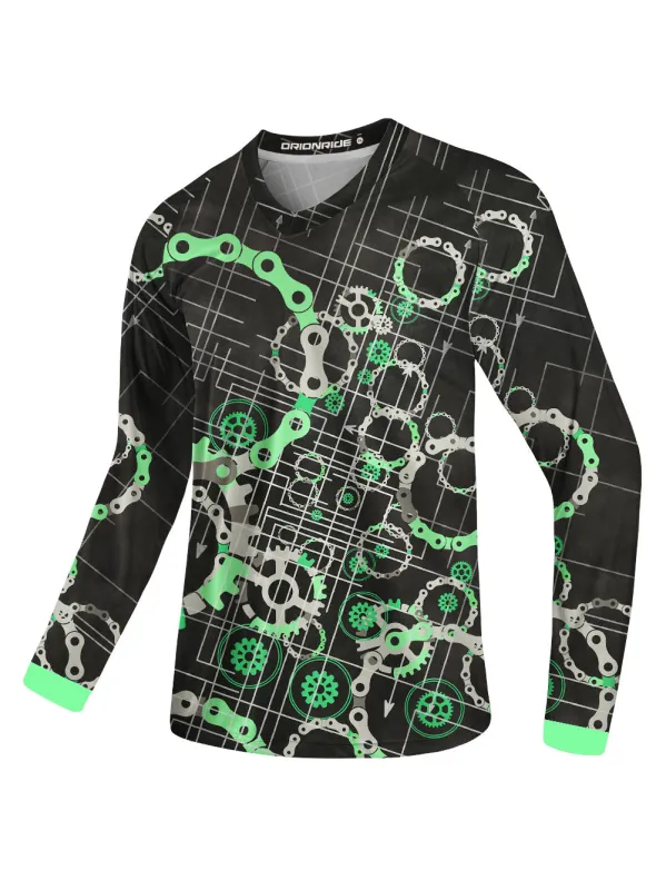 Orionride Gear Space Long Sleeve Downhill Jersey sold by Orionride