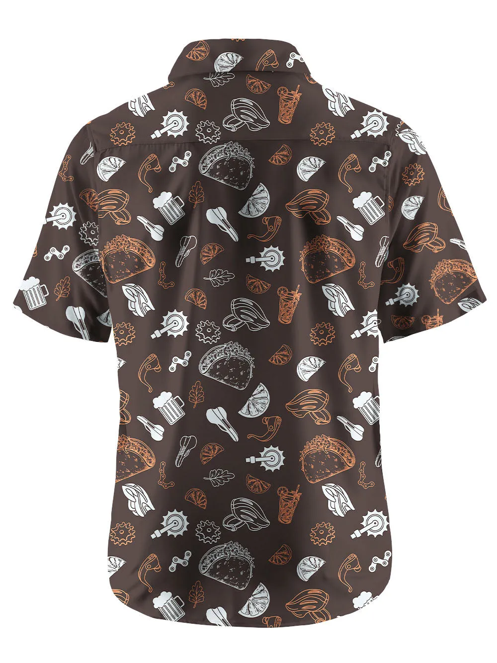 Orionride Food Party Zipper Pockets Ultra Lightweight Short Sleeves Gravel Shirt sold by Orionride product image thumbnail 4