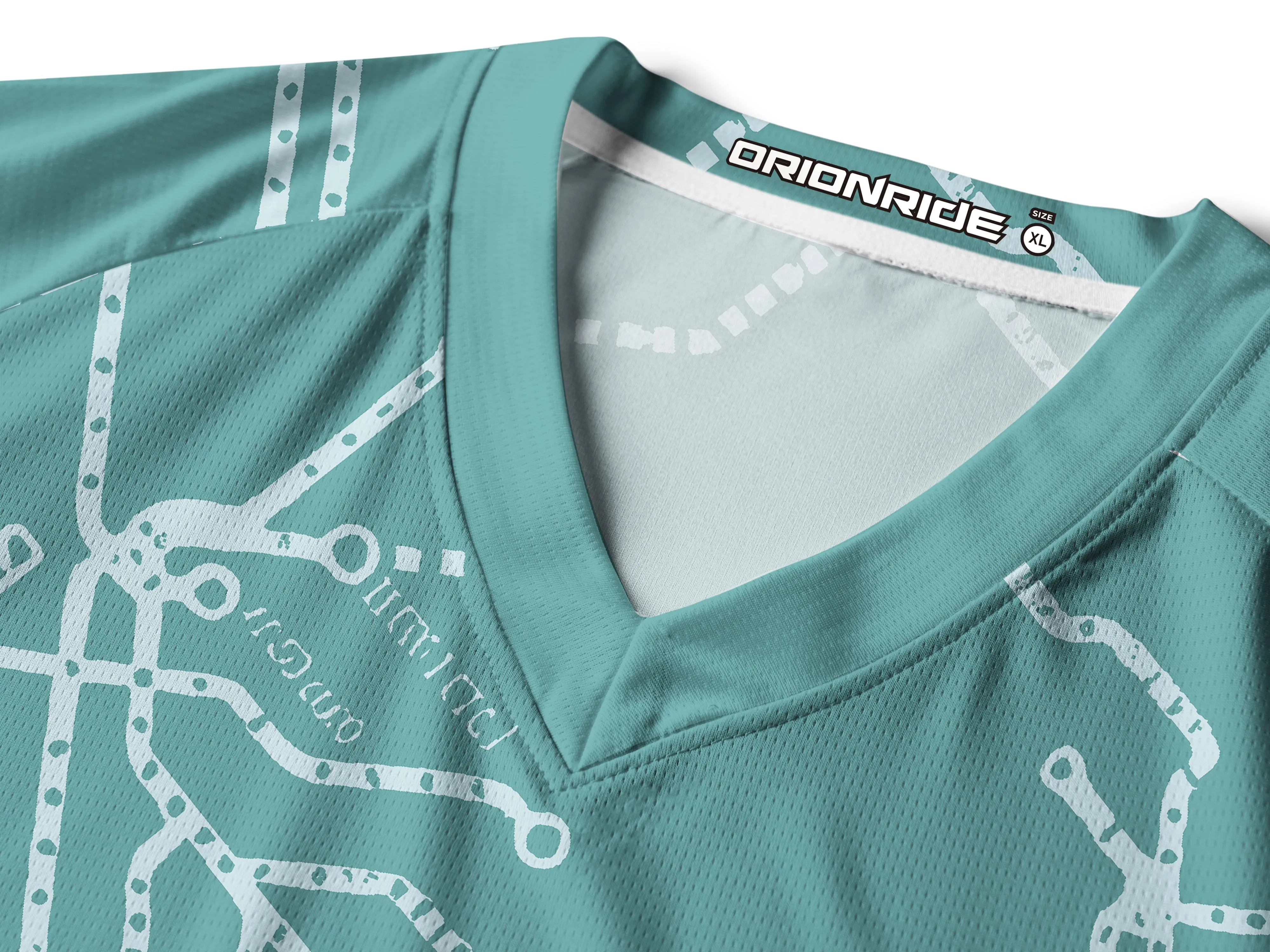 Orionride Green Trail Long Sleeve Downhill Jersey sold by Orionride product image thumbnail 4