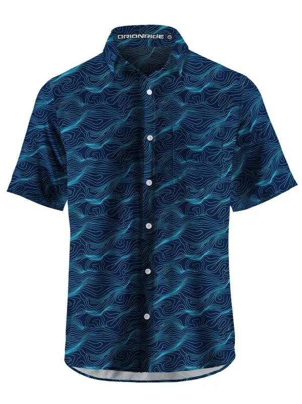 Orionride Tight Contours Zipper Pockets Ultra Lightweight Short Sleeves Gravel Shirt sold by Orionride