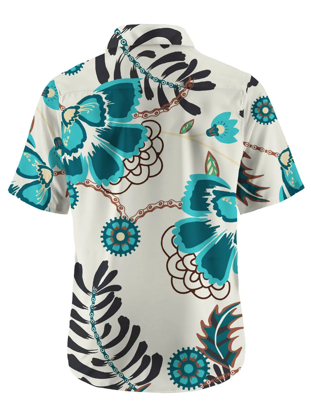 Orionride Chain Rhizome Zipper Pockets Ultra Lightweight Short Sleeves Gravel Shirt sold by Orionride product image thumbnail 4