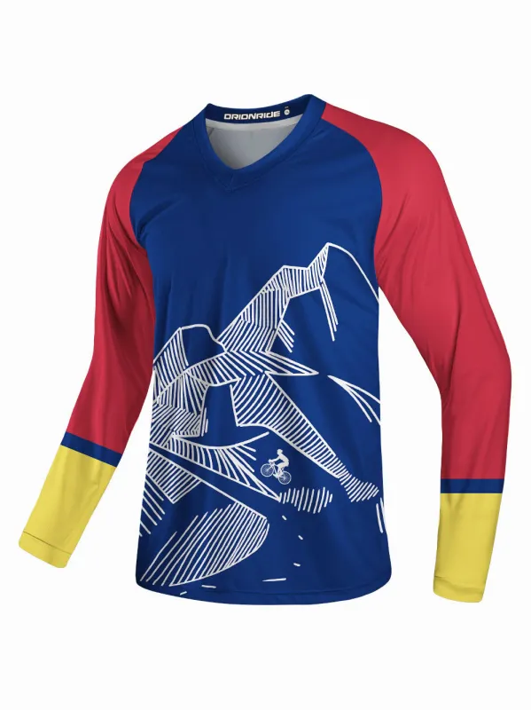 Orionride Hill Riding Long Sleeve Downhill Jersey sold by Orionride