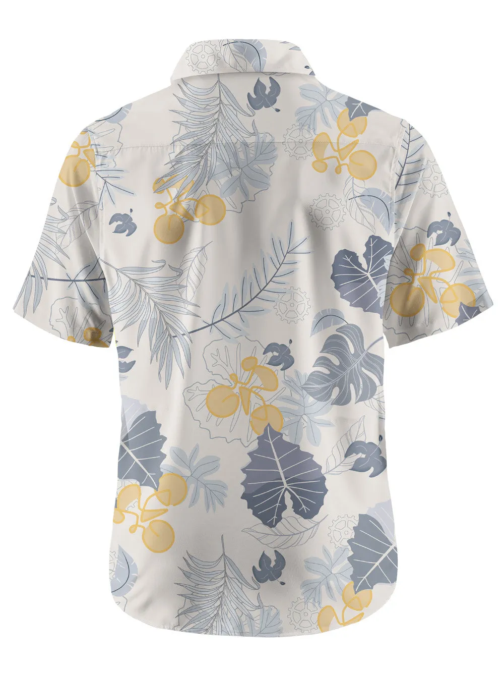 Orionride Dancing Leaves Zipper Pockets Ultra Lightweight Short Sleeves Gravel Shirt sold by Orionride product image thumbnail 5