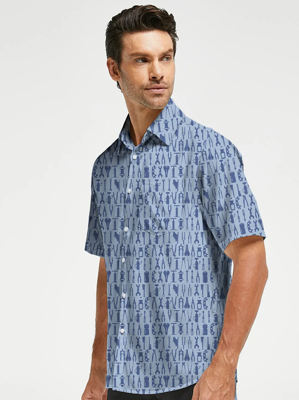 Orionride Parts Assembly Zipper Pockets Ultra Lightweight Short Sleeves Gravel Shirt sold by Orionride product image thumbnail 2