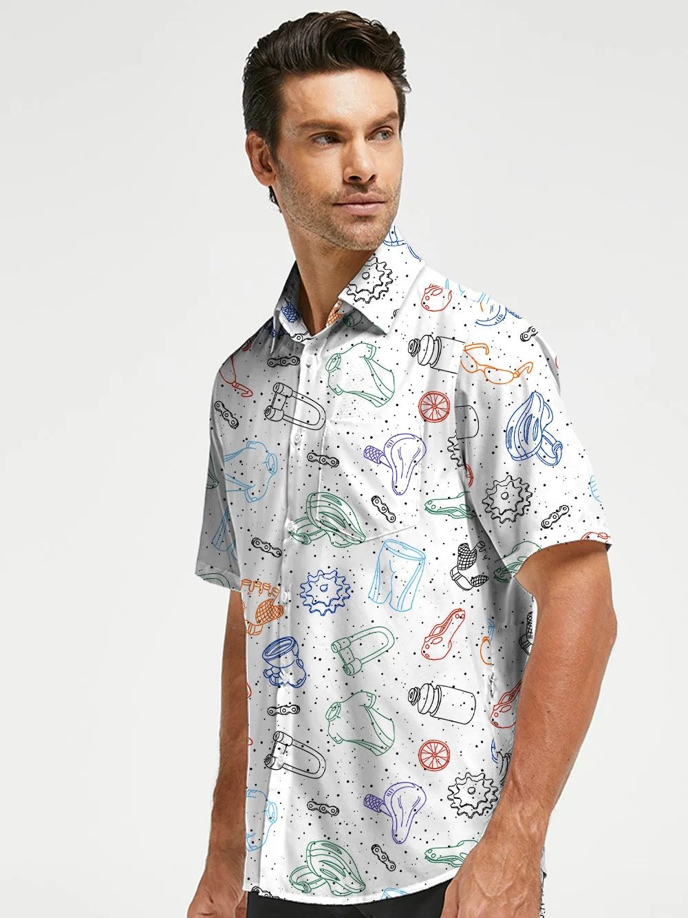 Orionride Exotic Equipment Zipper Pockets Ultra Lightweight Short Sleeves Gravel Shirt sold by Orionride product image thumbnail 2