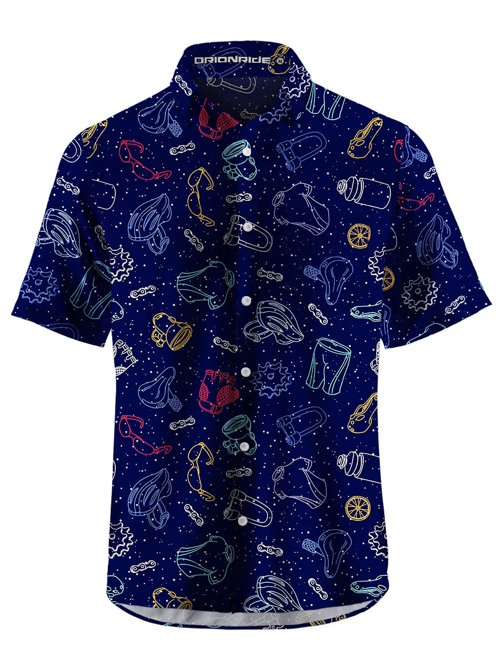 Orionride Exotic Equipment Zipper Pockets Ultra Lightweight Short Sleeves Gravel Shirt sold by Orionride product image thumbnail 3