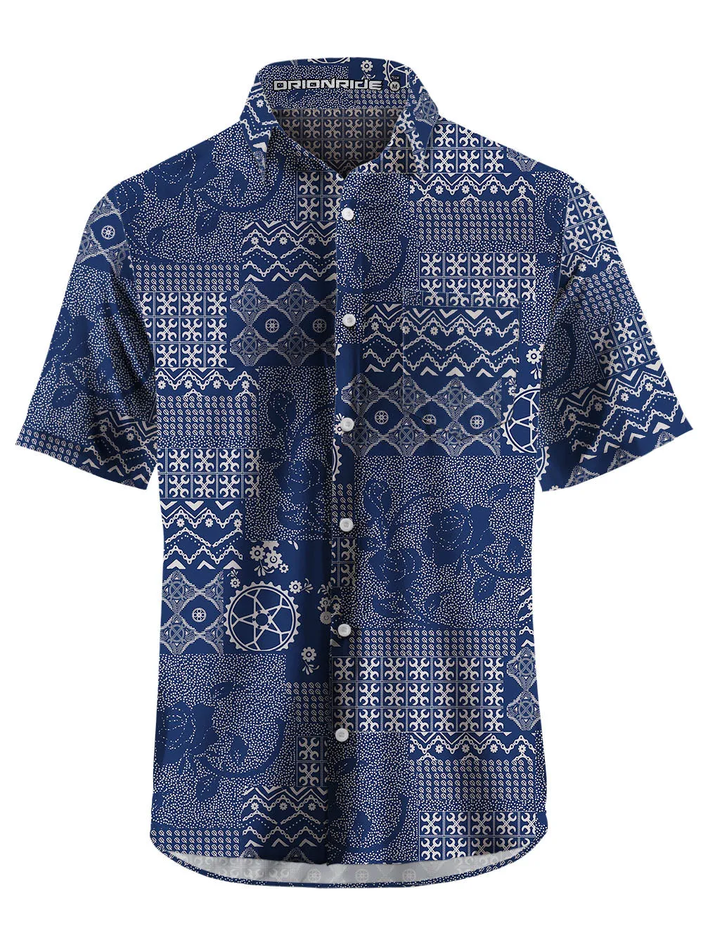 Orionride Rose Story Zipper Pockets Ultra Lightweight Short Sleeves Gravel Shirt sold by Orionride