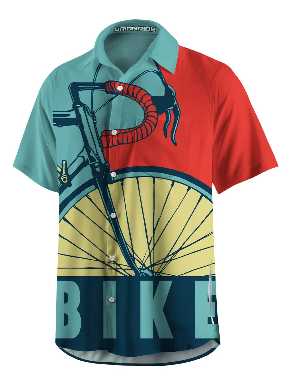 Orionride Retro Handlebars Zipper Pockets Ultra Lightweight Short Sleeves Gravel Shirt sold by Orionride product image thumbnail 3