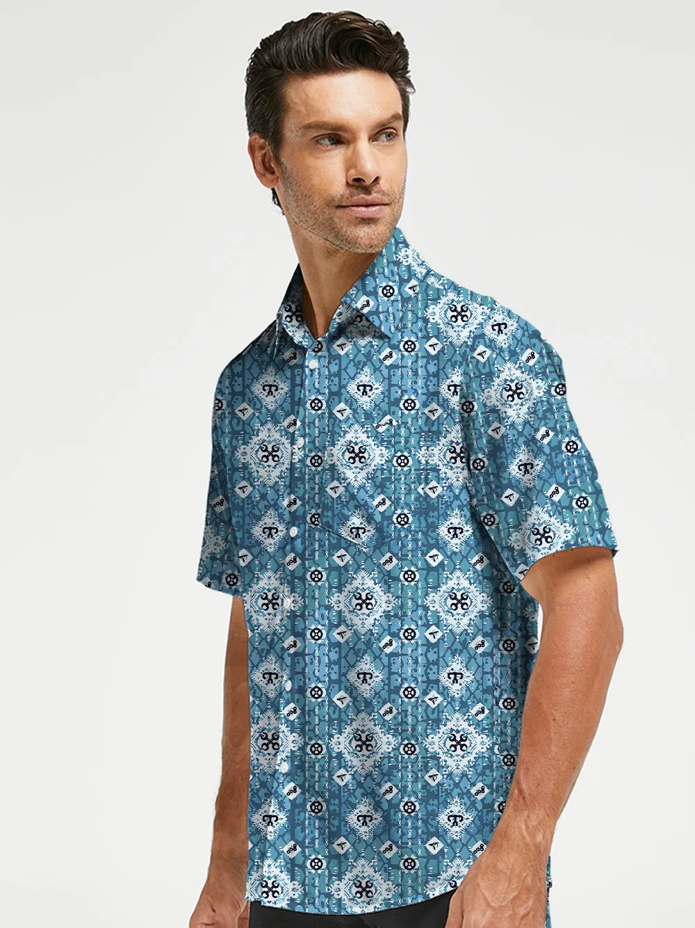 Orionride Wheel Tracks Zipper Pockets Ultra Lightweight Short Sleeves Gravel Shirt sold by Orionride product image thumbnail 2