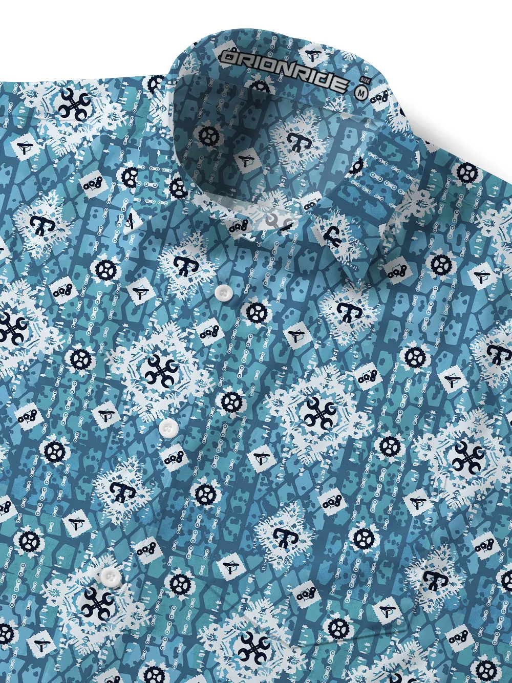 Orionride Wheel Tracks Zipper Pockets Ultra Lightweight Short Sleeves Gravel Shirt sold by Orionride product image thumbnail 5