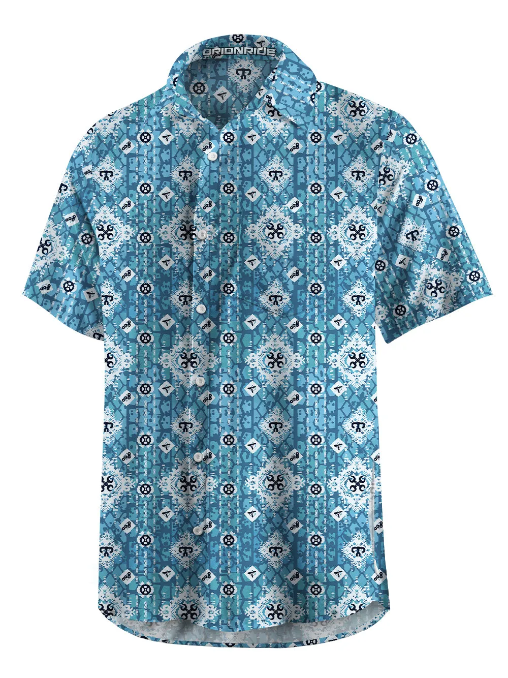 Orionride Wheel Tracks Zipper Pockets Ultra Lightweight Short Sleeves Gravel Shirt sold by Orionride product image thumbnail 3