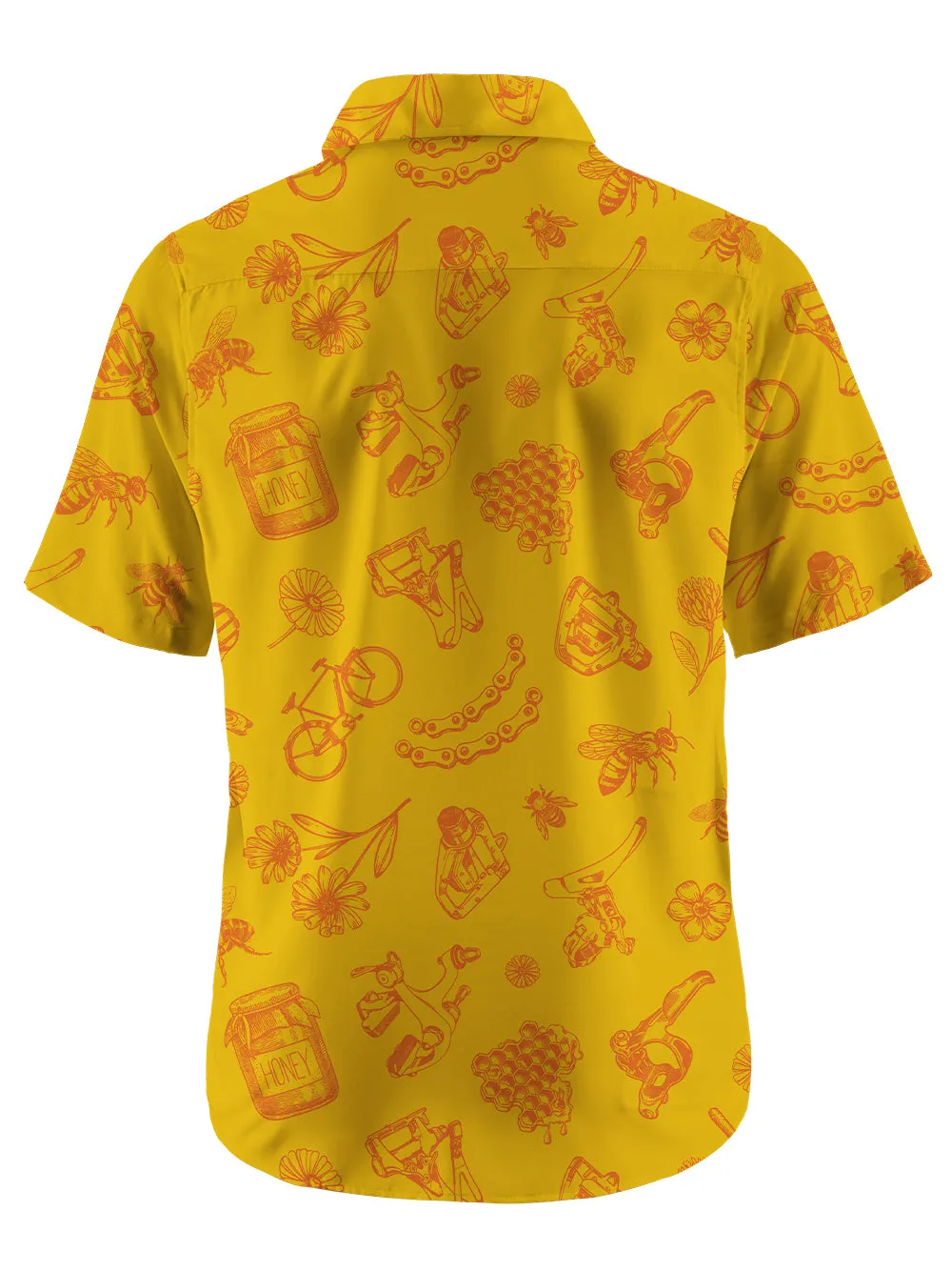 Orionride Sweet Honey Zipper Pockets Ultra Lightweight Short Sleeves Gravel Shirt sold by Orionride product image thumbnail 5