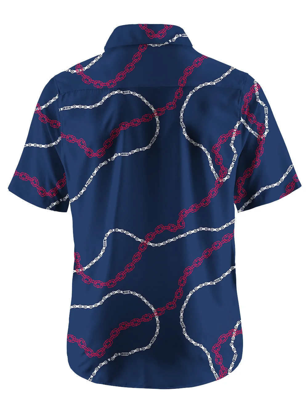 Orionride Dancing Chains Zipper Pockets Ultra Lightweight Short Sleeves Gravel Shirt sold by Orionride product image thumbnail 4