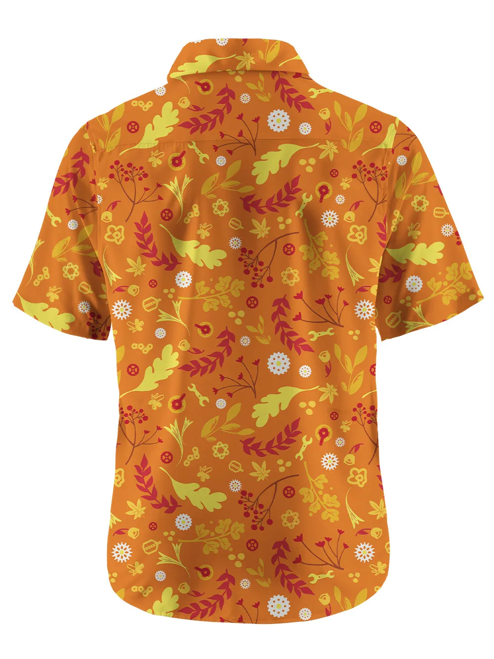 Orionride Passionate Red Gear Zipper Pockets Ultra Lightweight Short Sleeves Gravel Shirt sold by Orionride product image thumbnail 5