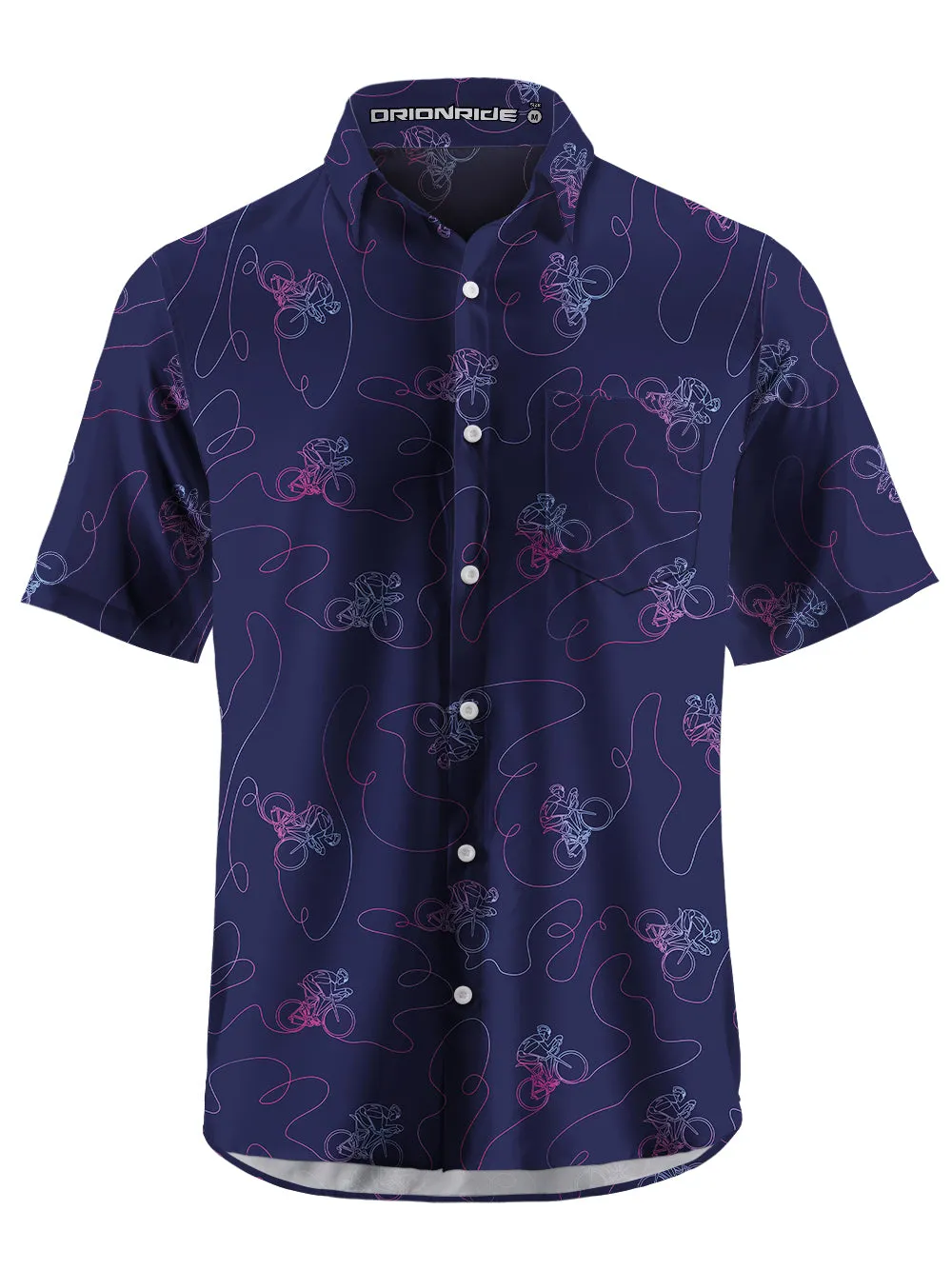 Orionride Phantom Ride Zipper Pockets Ultra Lightweight Short Sleeves Gravel Shirt sold by Orionride