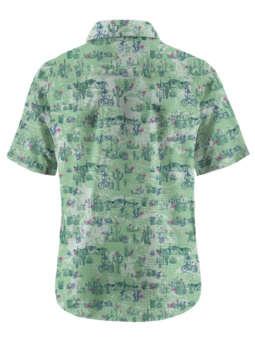 Orionride Dense Cactus Zipper Pockets Ultra Lightweight Short Sleeves Gravel Shirt sold by Orionride product image thumbnail 5