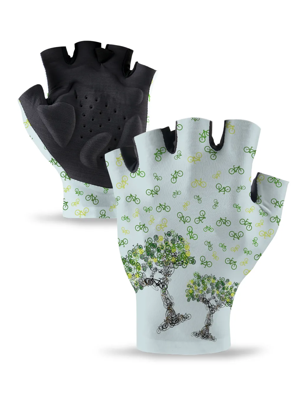 Orionride Bicycle Tree Art Cycling Gloves sold by Orionride
