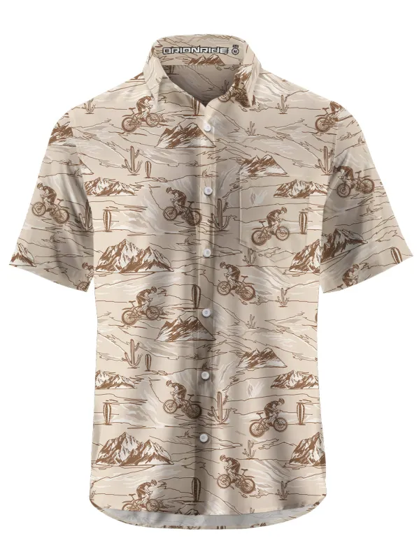 Orionride Desert Safari Zipper Pockets Ultra Lightweight Short Sleeves Gravel Shirt sold by Orionride