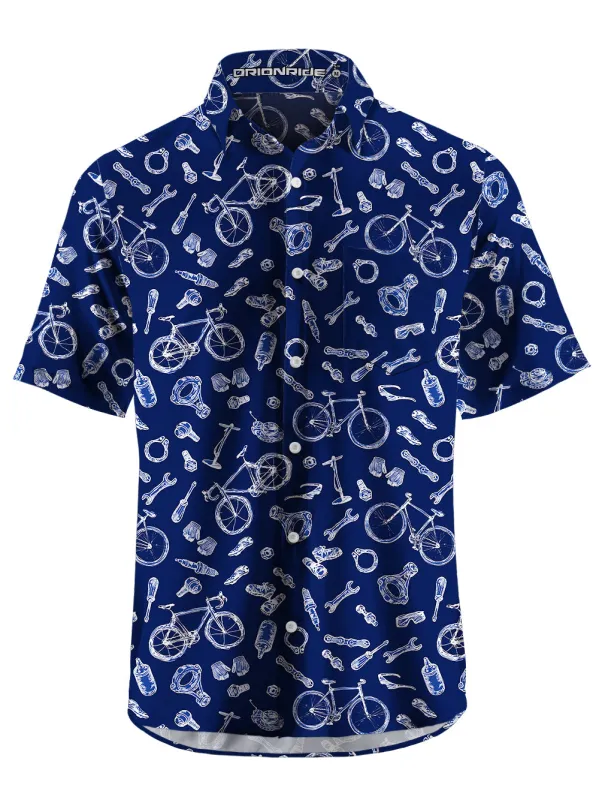 Orionride Essential Equipment Zipper Pockets Ultra Lightweight Short Sleeves Gravel Shirt sold by Orionride