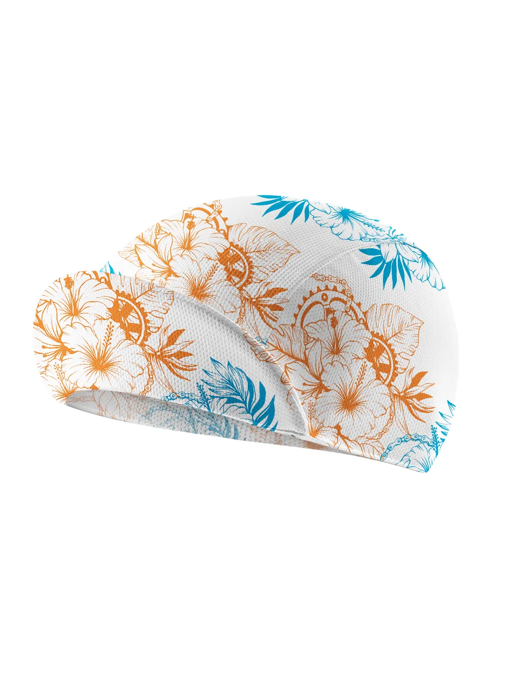 Orionride Bright Hibiscus Flowers Cycling Cap sold by Orionride