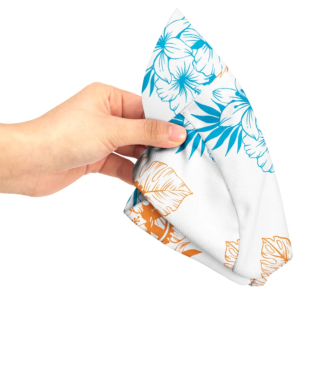 Orionride Bright Hibiscus Flowers Cycling Cap sold by Orionride product image thumbnail 2