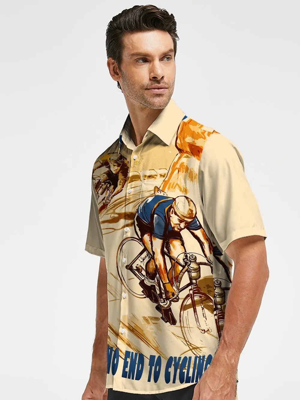 Orionride Chasing The Race Zipper Pockets Ultra Lightweight Short Sleeves Gravel Shirt sold by Orionride product image thumbnail 2