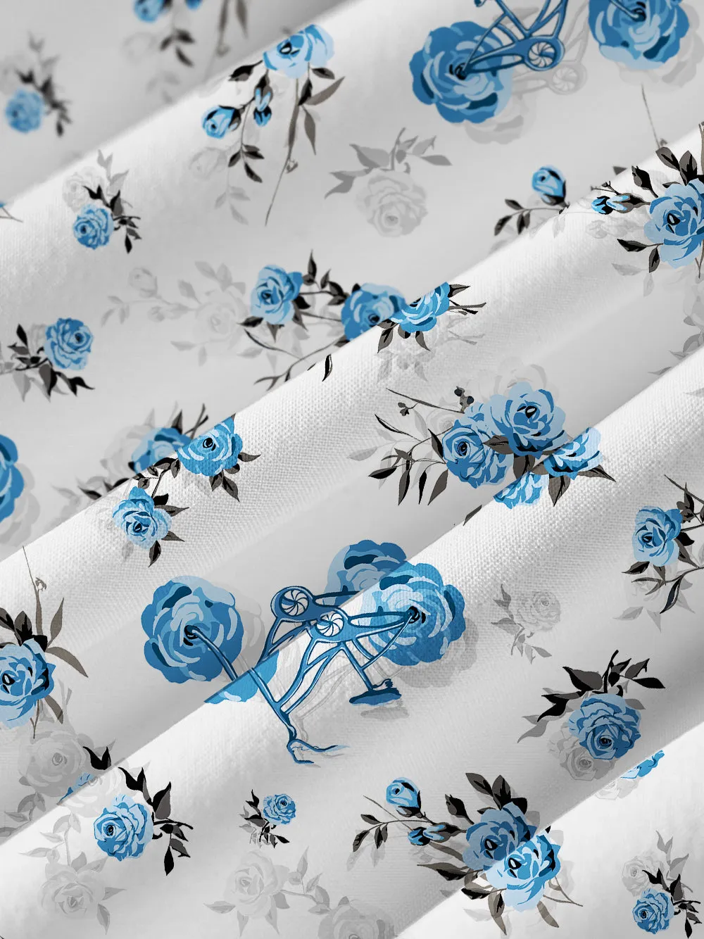 Orionride Romantic Rose Zipper Pockets Ultra Lightweight Short Sleeves Women's Gravel Shirt sold by Orionride product image thumbnail 5