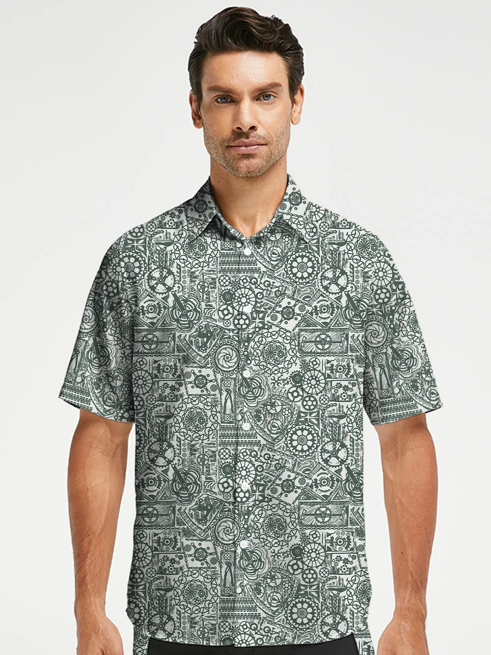 Orionride Types Of Gears Zipper Pockets Ultra Lightweight Short Sleeves Gravel Shirt sold by Orionride product image thumbnail 2