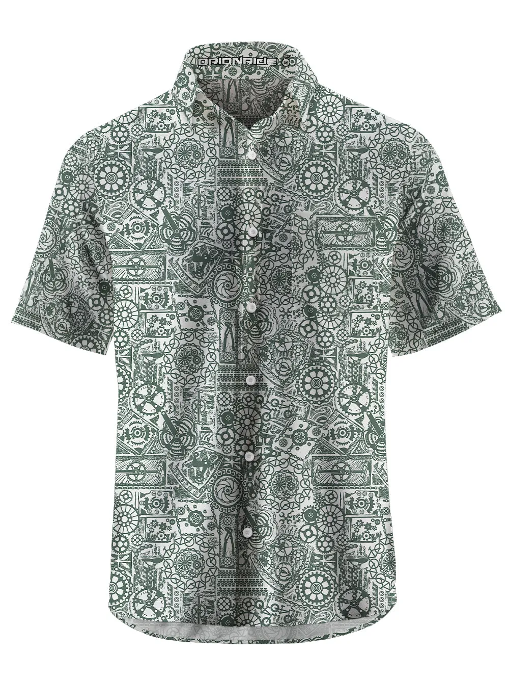 Orionride Types Of Gears Zipper Pockets Ultra Lightweight Short Sleeves Gravel Shirt sold by Orionride