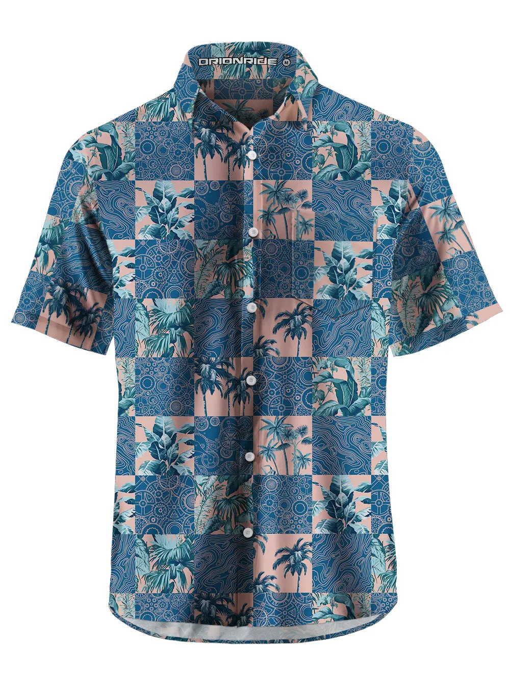 Orionride Passionate Coconut Zipper Pockets Ultra Lightweight Short Sleeves Gravel Shirt sold by Orionride product image thumbnail 3