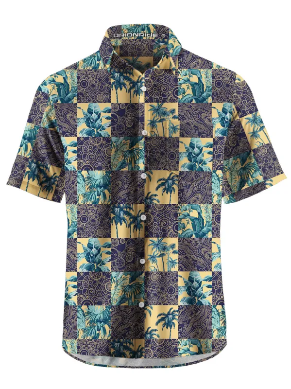 Orionride Passionate Coconut Zipper Pockets Ultra Lightweight Short Sleeves Gravel Shirt sold by Orionride