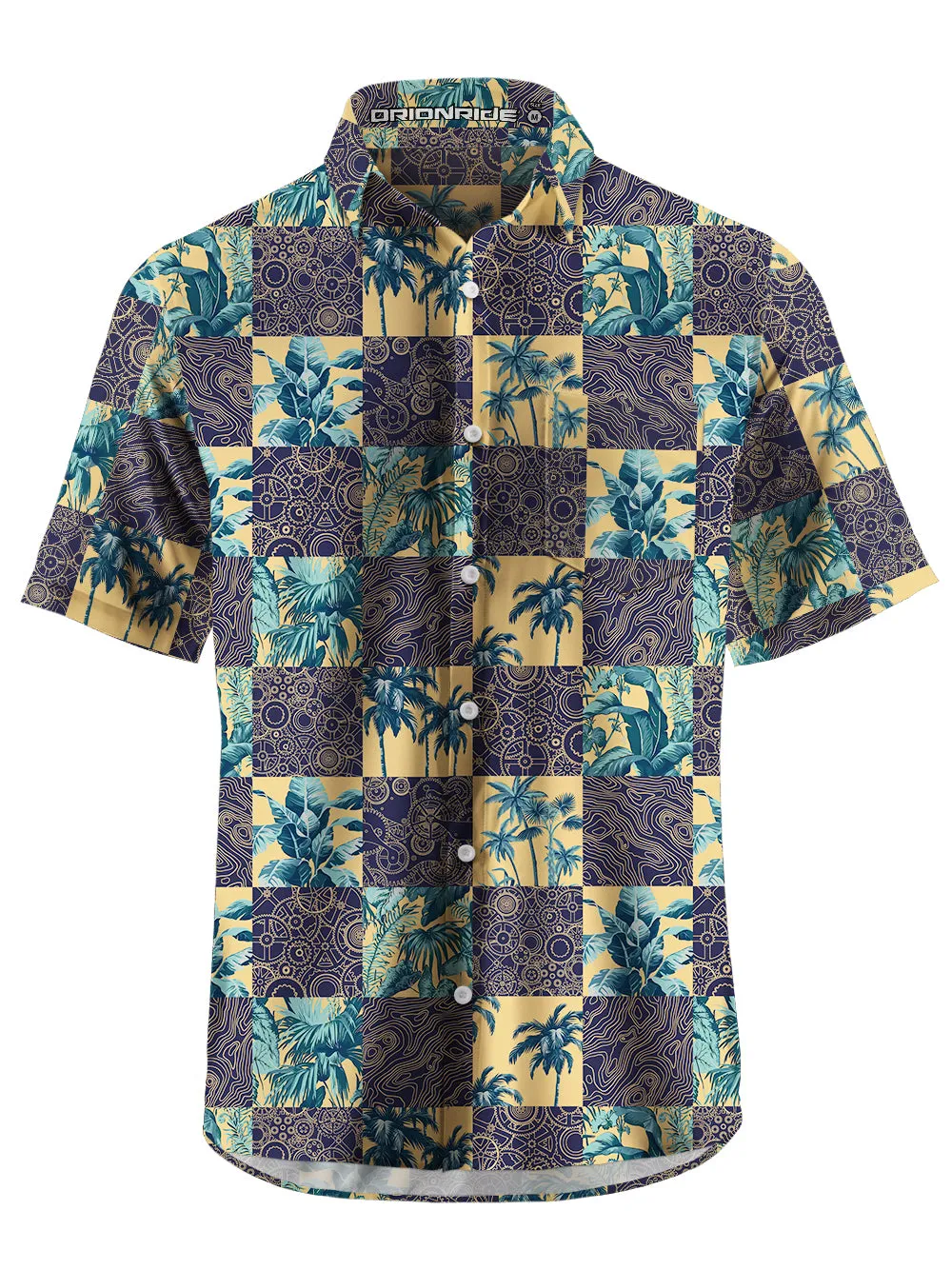 Orionride Passionate Coconut Zipper Pockets Ultra Lightweight Short Sleeves Gravel Shirt sold by Orionride