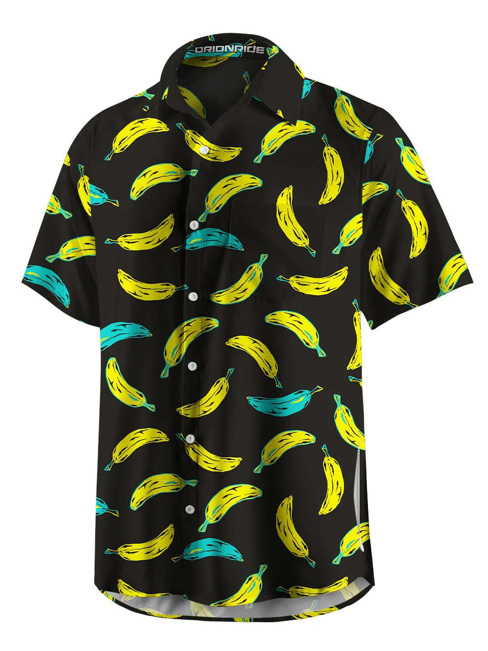 Orionride Colored Bananas Zipper Pockets Ultra Lightweight Short Sleeves Gravel Shirt sold by Orionride product image thumbnail 5